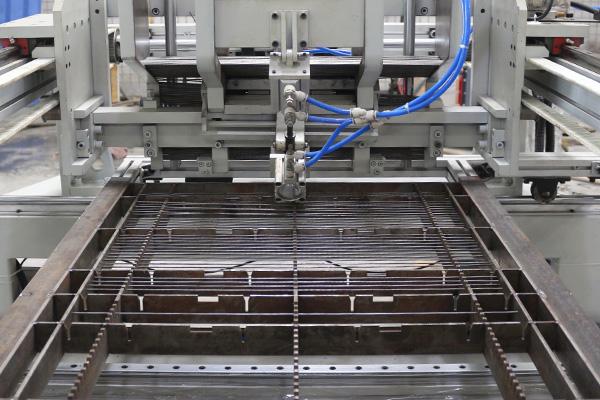 HWASHI Automatisch draadnet Panel Cage Lasmachine Lijn voor gelast draadnet 3