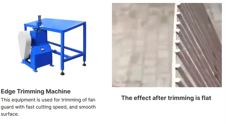 Hwahsi China Automatische huishoudelijke elektrische ventilator Guard Spot Welding Machine Filter Mesh Welder.roundness Wire Mesh 6