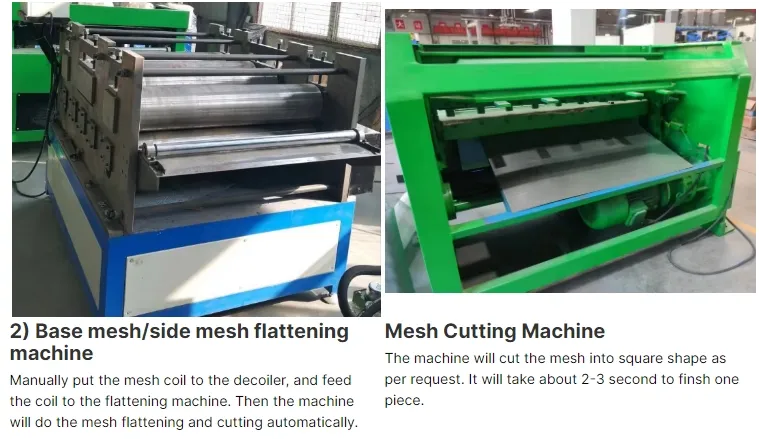 Hwahsi China Automatische huishoudelijke elektrische ventilator Guard Spot Welding Machine Filter Mesh Welder.roundness Wire Mesh 3