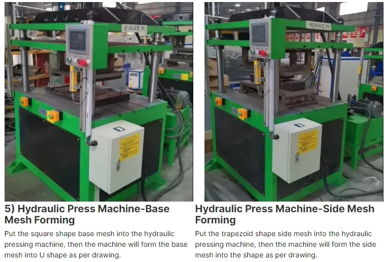 Hwahsi China Automatische huishoudelijke elektrische ventilator Guard Spot Welding Machine Filter Mesh Welder.roundness Wire Mesh 5