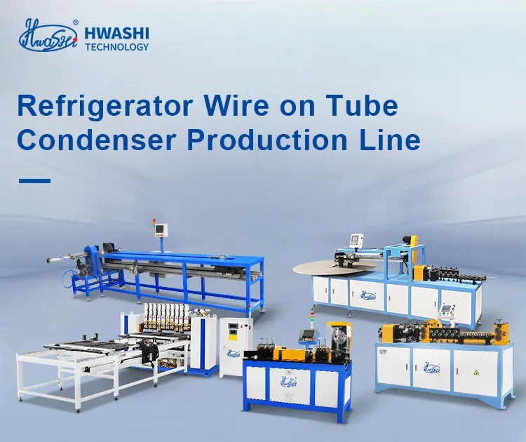 Koelkast draadbuiscondensor productielijnmachine, lassen- en buigmachine 0
