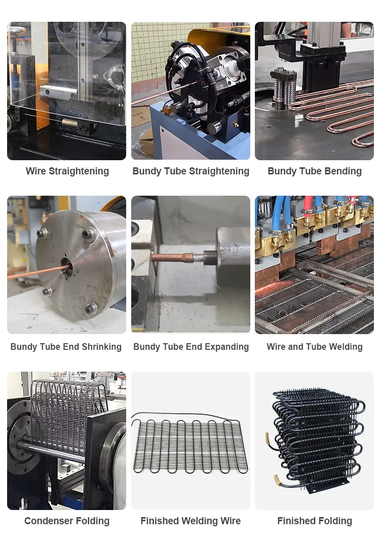 Koelkast draadbuiscondensor productielijnmachine, lassen- en buigmachine 1