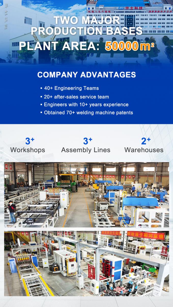 Wire Mesh Welding Machine wordt geleverd met een automatisch lossen apparaat waardoor het en gemakkelijk voor uw werknemers 7