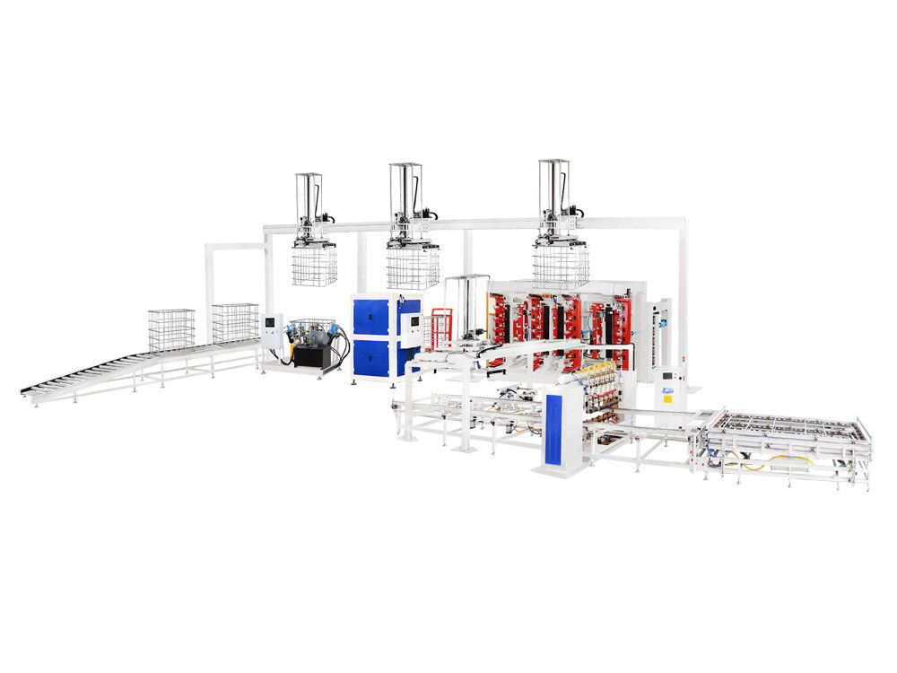 IBC Tote Kooi Lasmachine Inclusief Beschermkap en 225KVA X 4 Lasvermogen Ontworpen voor Zware Laswerkzaamheden