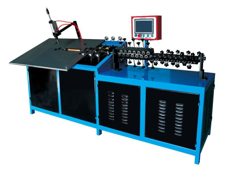 Metal 2d Cnc Draadbuigmachine IJzer vouwmachine Draad gegalvaniseerd Draadvorming