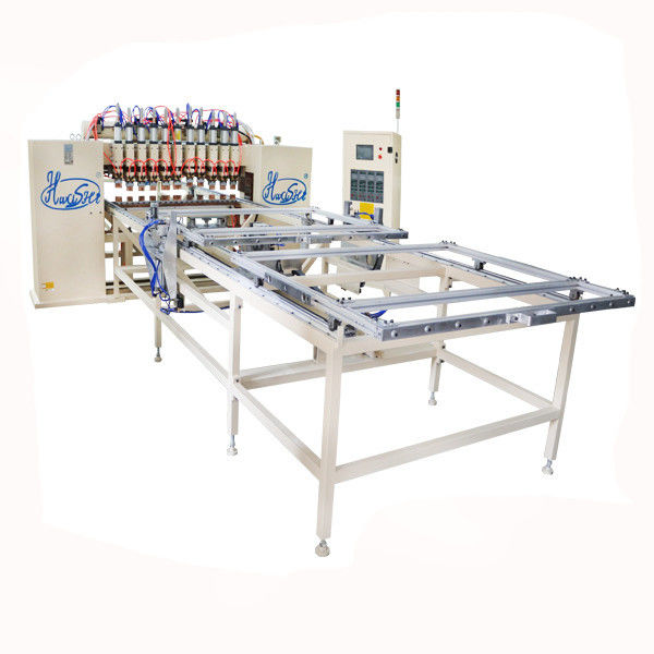 Automatische High-precision Steel Mesh Multi Head Spot Welder Wire Shelf Gantry Spot Welding Machine