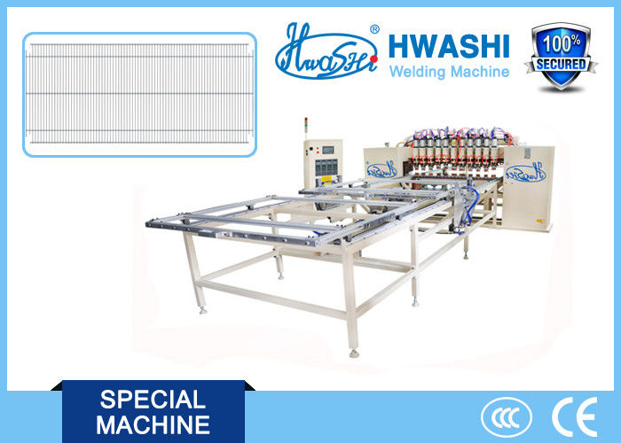 Automatische High-precision Steel Mesh Multi Head Spot Welder Wire Shelf Gantry Spot Welding Machine