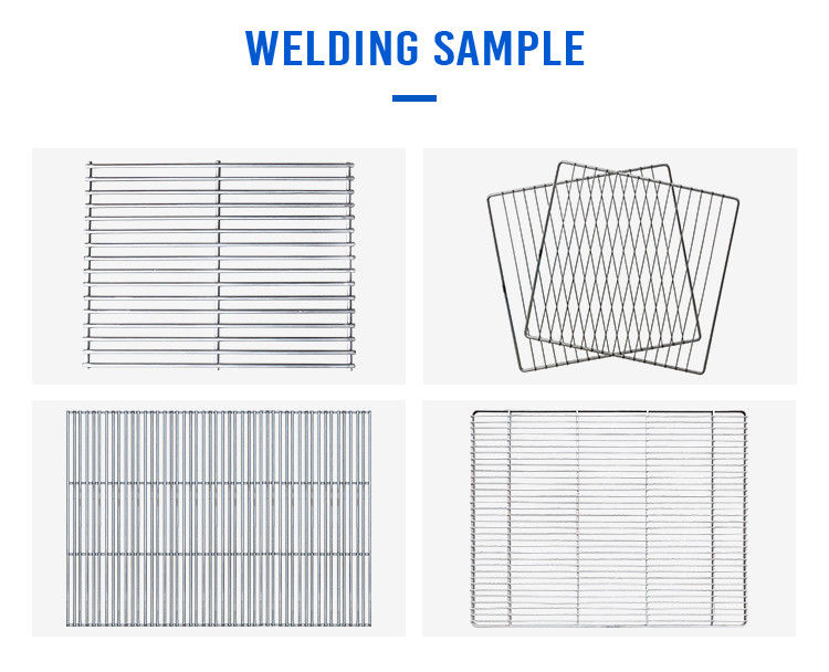 Automatische High-precision Steel Mesh Multi Head Spot Welder Wire Shelf Gantry Spot Welding Machine