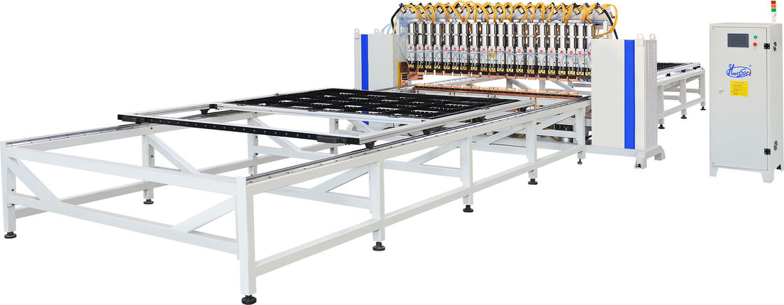 Automatische condensatorlassen met twintig koppen voor koelkastcondensatoren