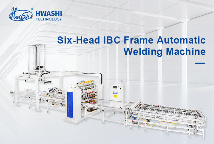 Automatische IBC Grid Lasmachine voor IBC tote Cage Frame Productie Lijn