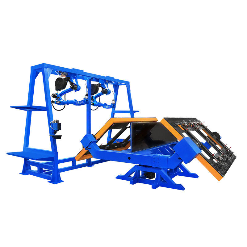 Roestvrijstalen steigerstel Lasstation 6 As Robot Lasmachine MIG Lasrobot Arm