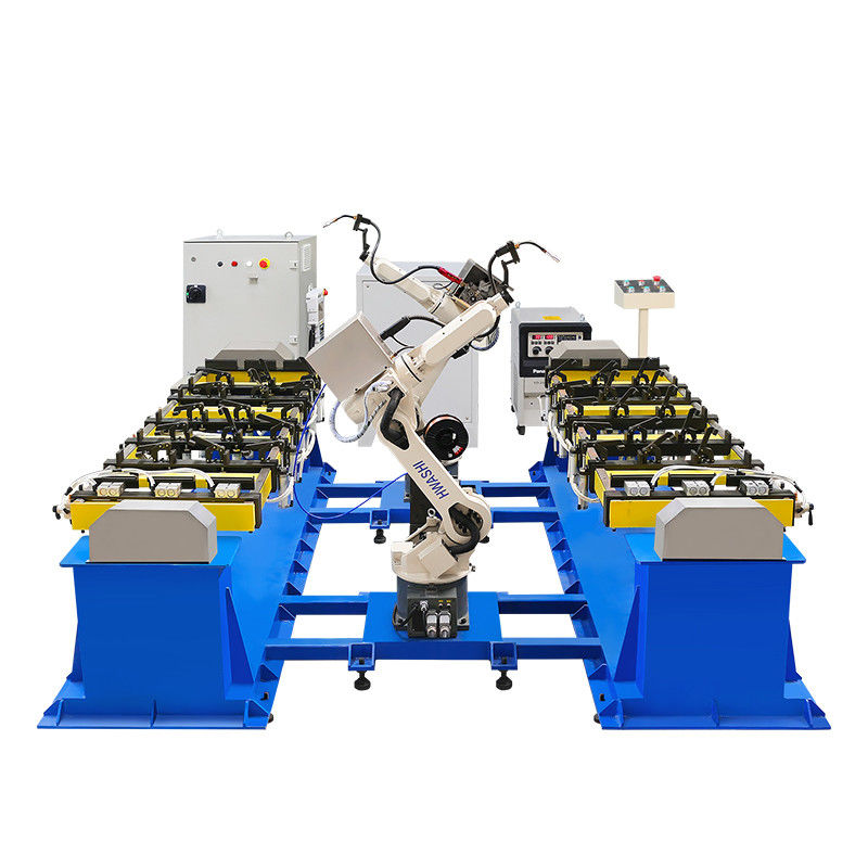 1.4m Zesassige robot Mig Lasmachine Industriële Lasrobot Voor Lasbalk Bracket