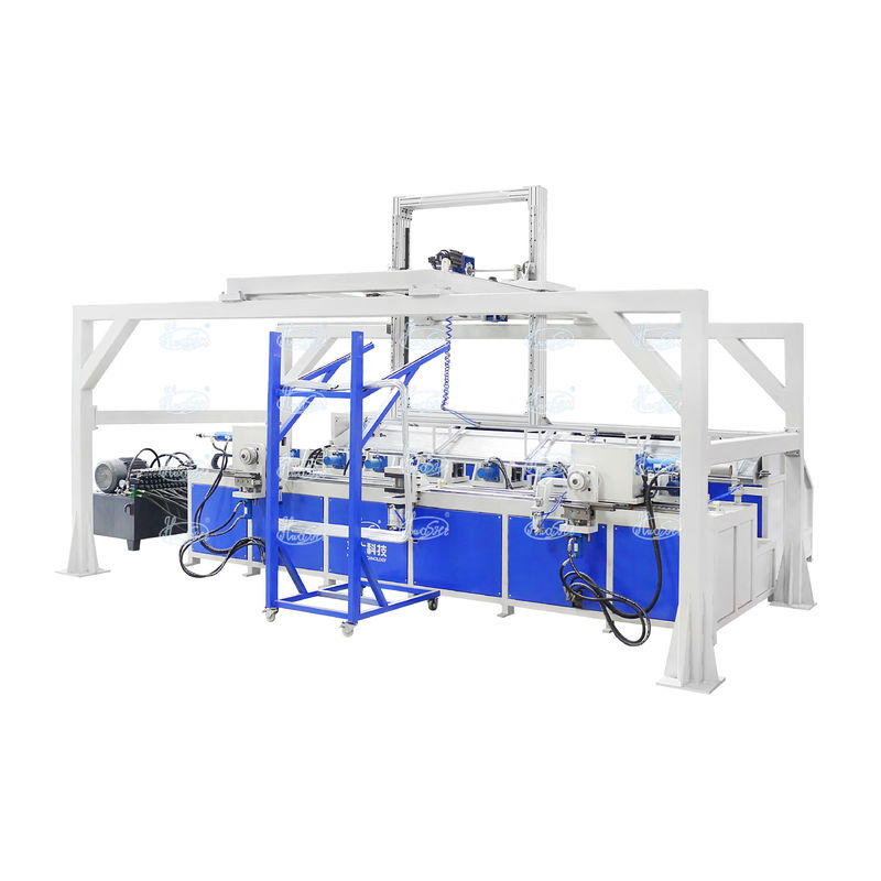 Volledig automatische buisvormende buigmachine voor het krimpen van buizen voor IBC-raampalletbuizen