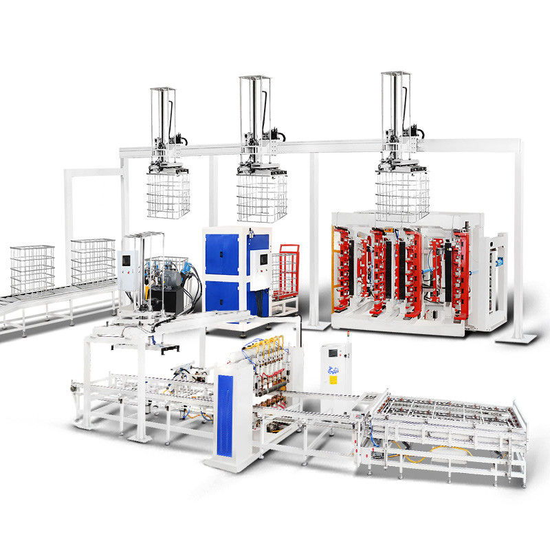 225KVA Lasvermogen IBC Cage Machine voor IBC Tote Cage Productie 220V