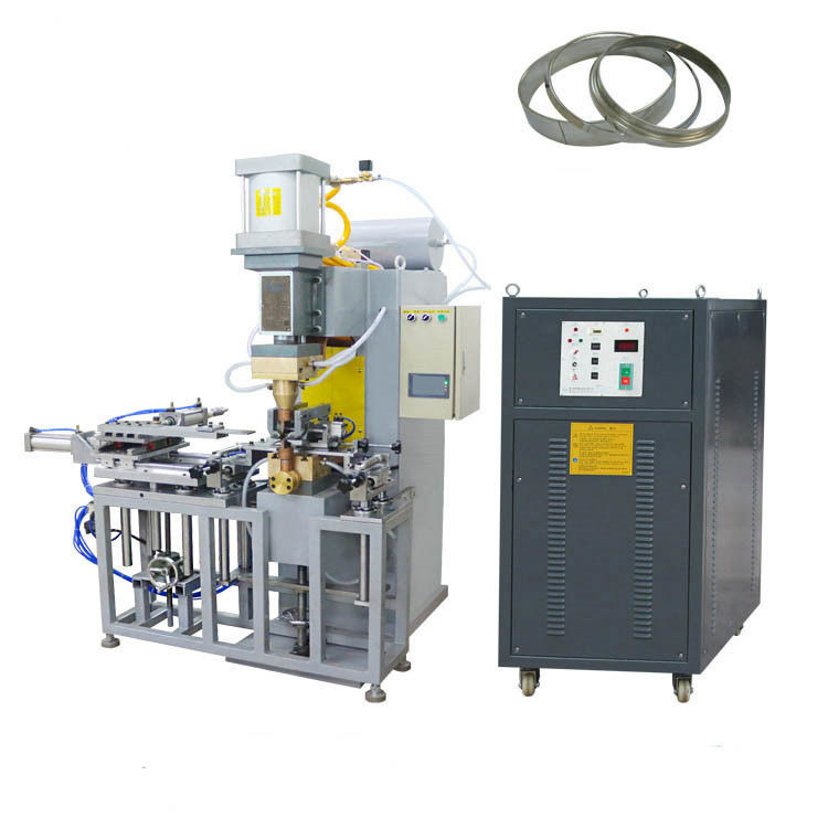 DC Power Glass Lid Steel Strip Spot Welding Machine voor product van roestvrij staal