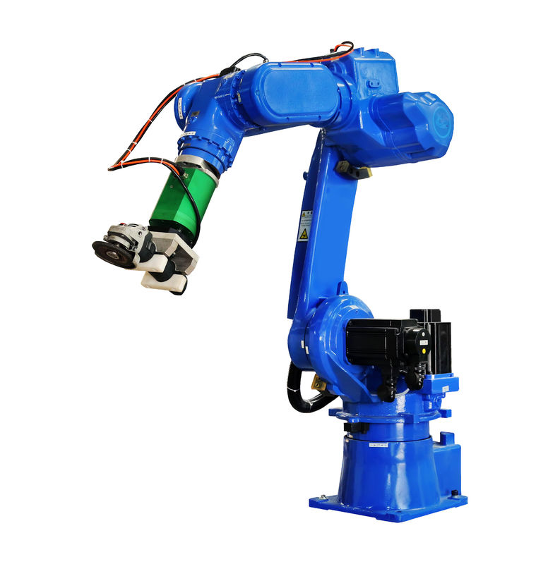 Blauw HWASHI Lasrobot Station Compact Kleine Grootte Dedicated Arc Lasrobot