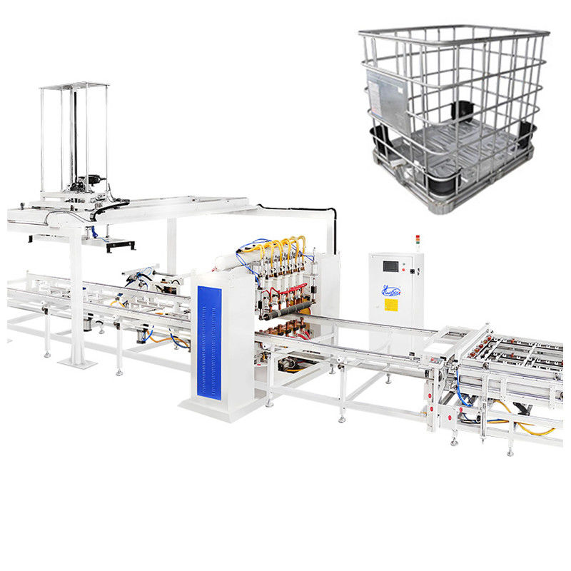 Hoogspanningsweldmachine automatische kooiweldmachine blaasgietmachine voor het maken van intermediaire bulkcontainers