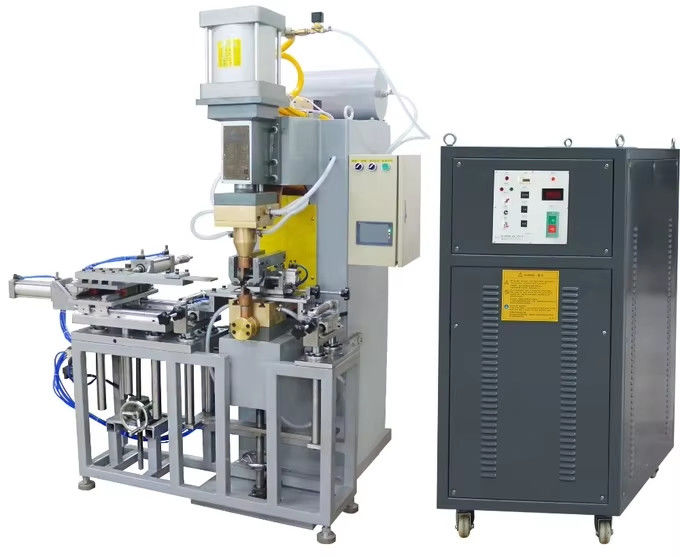 Hwashi Automatic Inox Rustvrij staal Spot Welding Prijs voor Glass Lid Steel Belt,Volledige automatisering kan worden bereikt