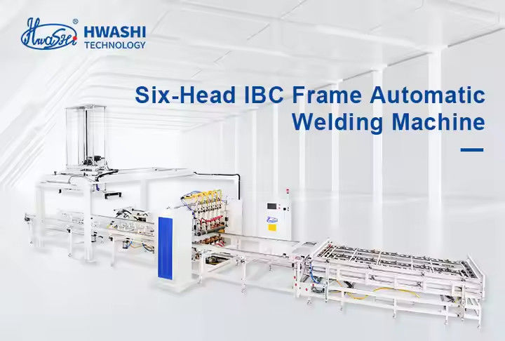 Intermediate bulk container IBC grid Cage Frame automatische productielijn,ibc staal frame voor ibc tanks