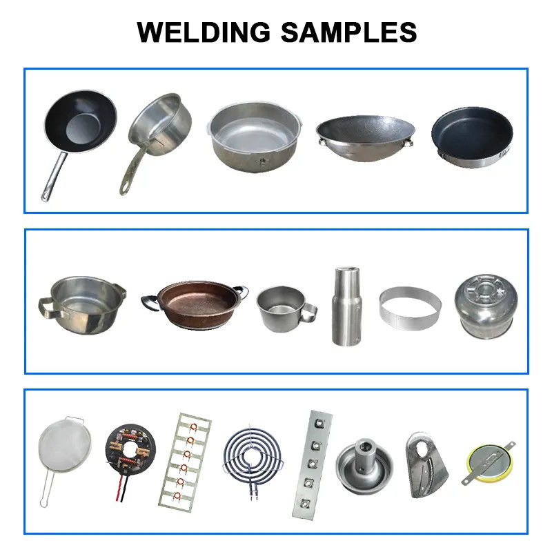 Hwashi Beste Kwaliteit Keuken Kookgerei Roestvrij Staal Pot Handle/Oren Handleiding CD Spot Welding Making Machine