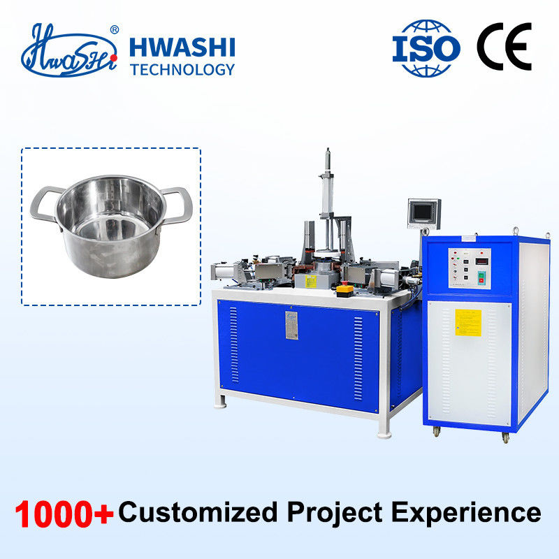 HWASHI Spotsweismachine Metalen platen Buizen en frames met Huashi roestvrijstalen keukenpot