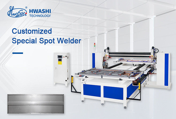Hwashi 20-Head 380V 2-fase Spotter Lasmachine Automatische Spot Lasmachine voor roestvrij staal