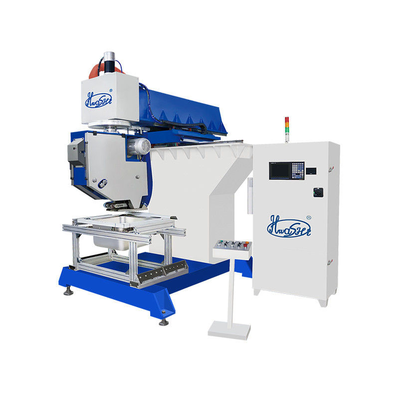 Hwashi Inox SS304 Keuken Dubbele gootsteen Naad Lasmachine en roestvrij staal CNC gootsteen Polijstmachine