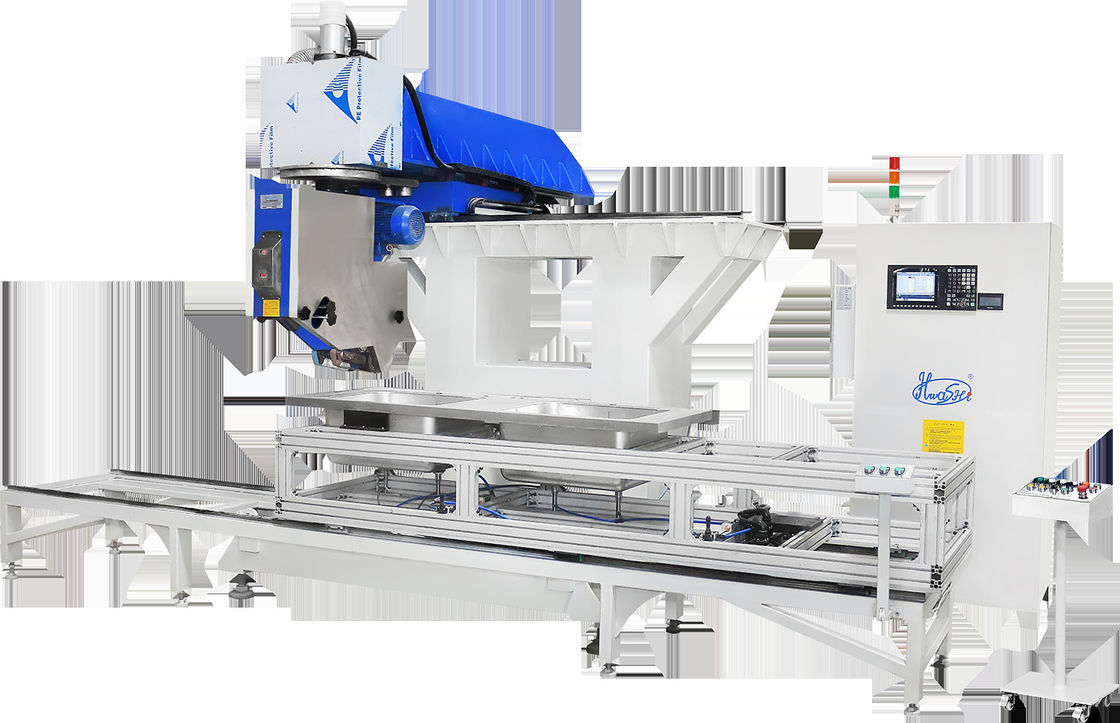 Hwashi Automatische 304 roestvrijstalen wasbak rollende naad lasmachine CNC wasbak lasmachine/onderberg keuken wasbak