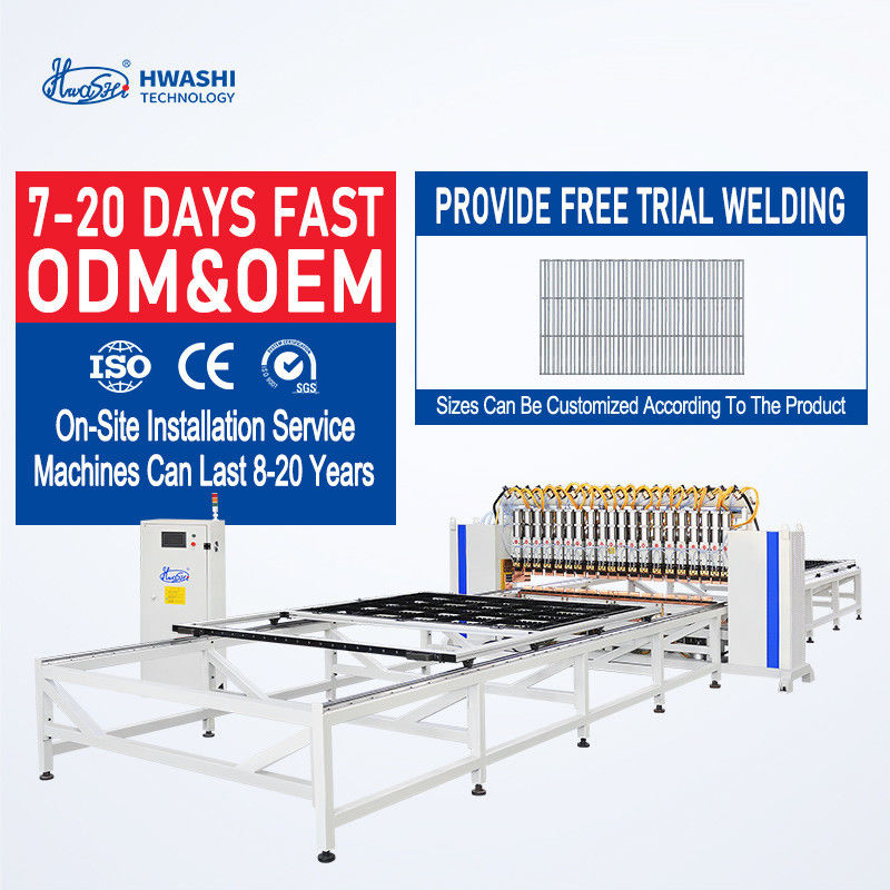 500-1000KG Maximale belasting Hoog capaciteits Wire Mesh Welding Machine met 2-10 Welding Spot Number