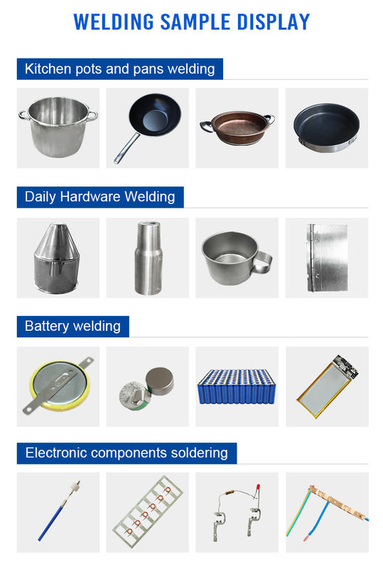 Hwashi 220-380V roestvrijstalen condensator Ontladingsspotlassen Roestvrijstalen melkpot lassen Machine, pot Handle Spotlassen