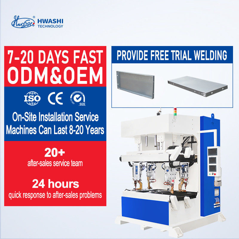 De roestvrij staal lasmachine is geschikt voor het lassen van plaat metalen deur panelen en andere producten