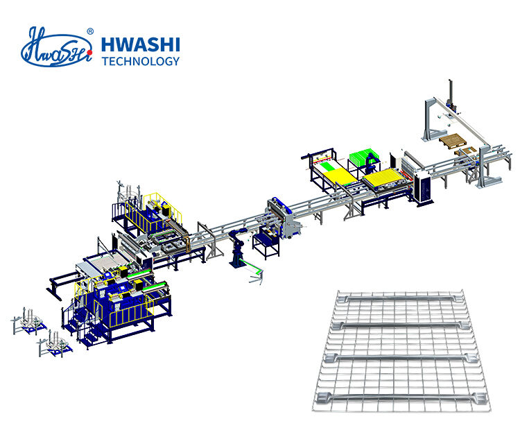 IBC Cage Automatic Production Machine met een gewicht van 2000 kg, 24 uur per dag, 7 dagen per week en 80 kooien per uur