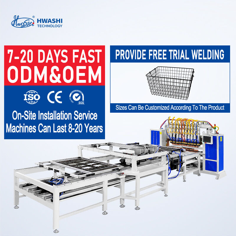 Automatische draadgaaslasmachine met 1 jaar garantie, dubbellaagse feeder en automatisch draadvulsysteem