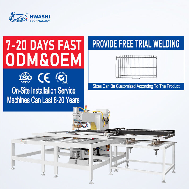 High Speed Automatic Wire Shelf Welding Machine met geautomatiseerde draadvoeding en precieze lasbesturing voor de productie van schappen