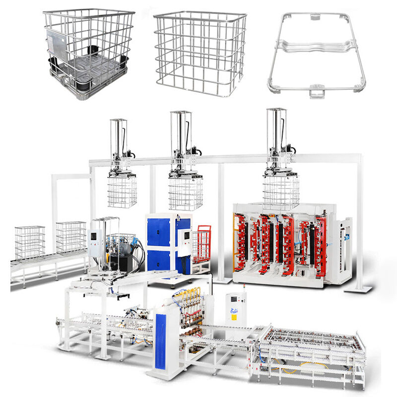 Buigdoeltreffendheid 20-25sec IBC Tote Cage Lasmachine Spanning 380V Geoptimaliseerd volgens uw productvereisten