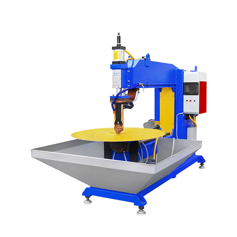 CNC X Y-as naadlasmachine met PLC-besturingssysteem voor roestvrijstalen flens