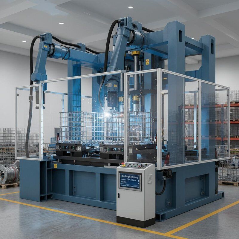 Buigdoeltreffendheid 20-25sec IBC Tote Cage Lasmachine Spanning 380V Geoptimaliseerd volgens uw productvereisten