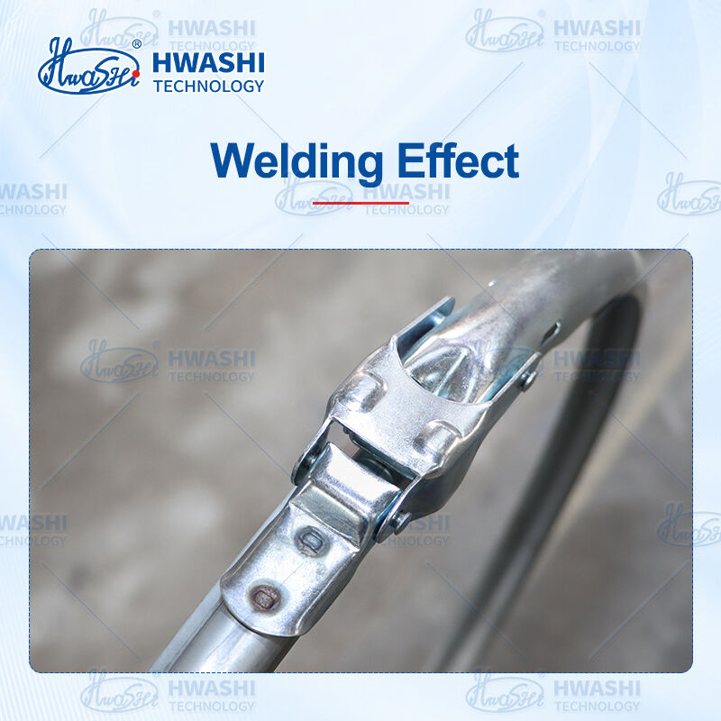 Hwashi MFDC dubbelkops puntlasapparaat voor Barrel Hoop Lock Clips | Dubbelpunts precisielassen