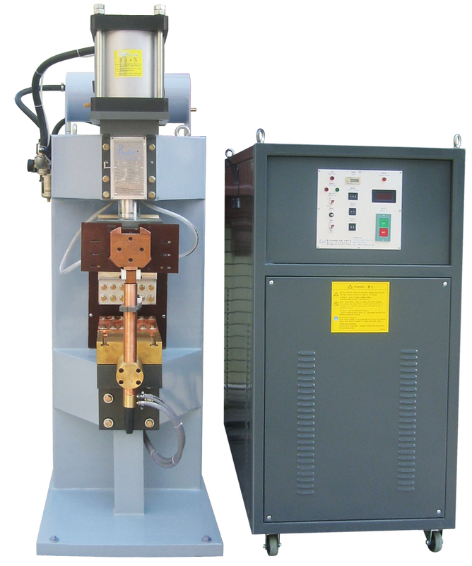 35k 50k AC Pulse Pneumatic Spot Welding Machine voor aluminium- en kopermaterialen