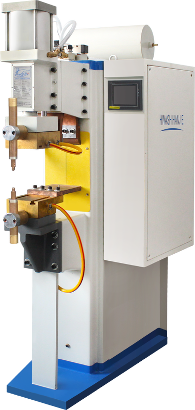 Hwashi WL-SP-150k Pneumatic Spot Welding Machine Single Head Mesh Welder 950x490x1680mm CE/CCC/ISO gecertificeerd met 8-10 jaar levensduur